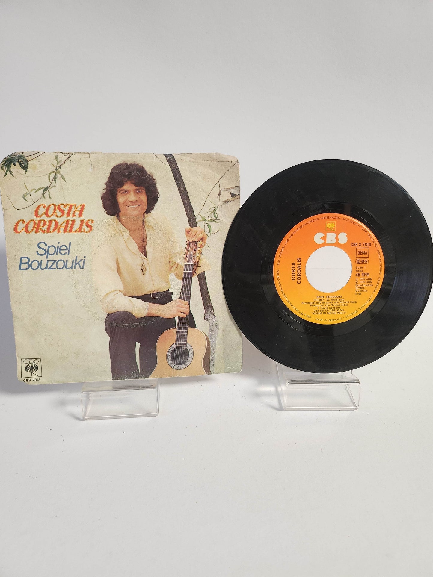 Costa Cordalis: Spiel Bouzouki Single Vinyl - Feniks Gameshop