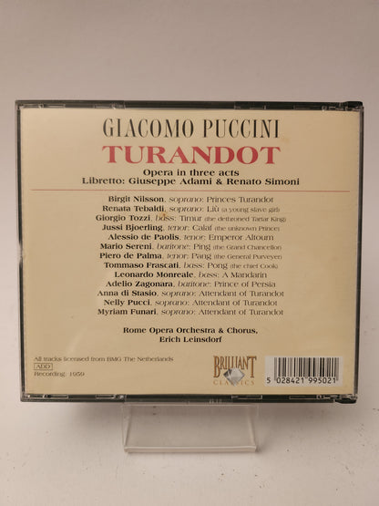 Glacomo Puccini: Turandot CD