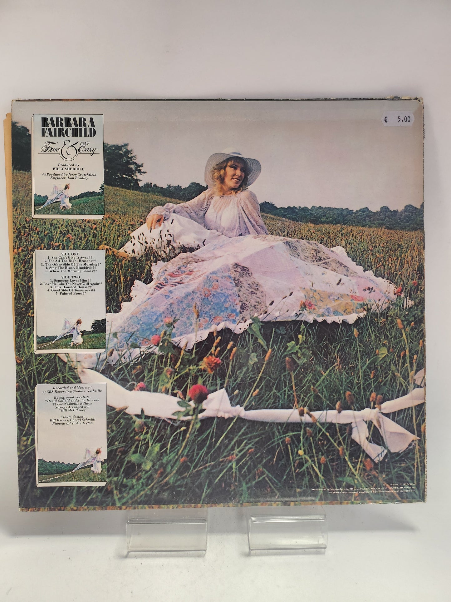 Barbara Fairchild: Free & Easy LP Vinyl