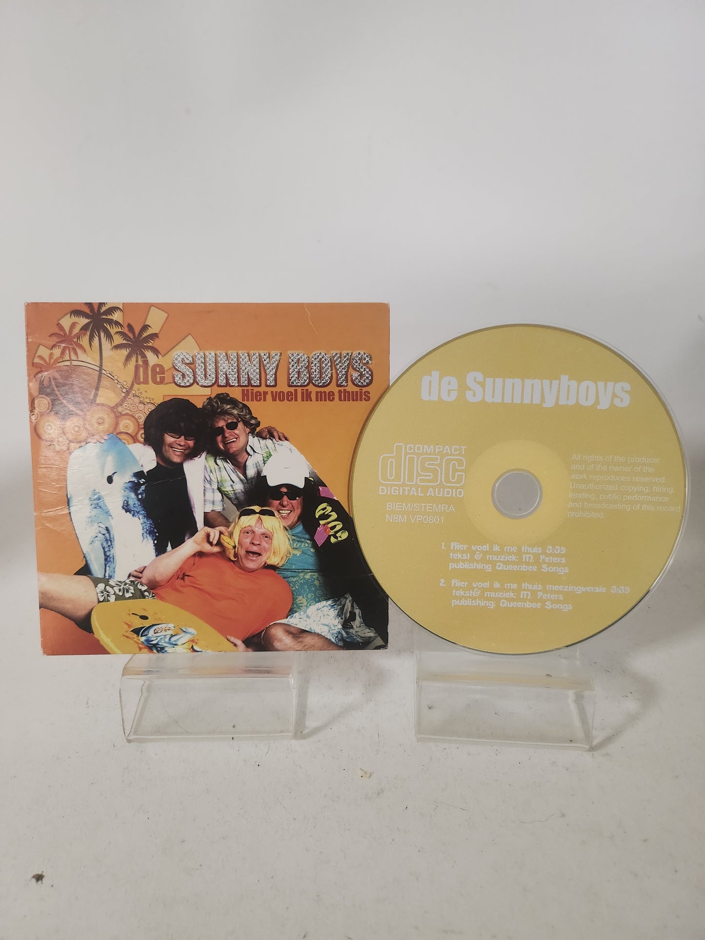 Sunny Boys: Hier voel ik Me Thuis CD Single