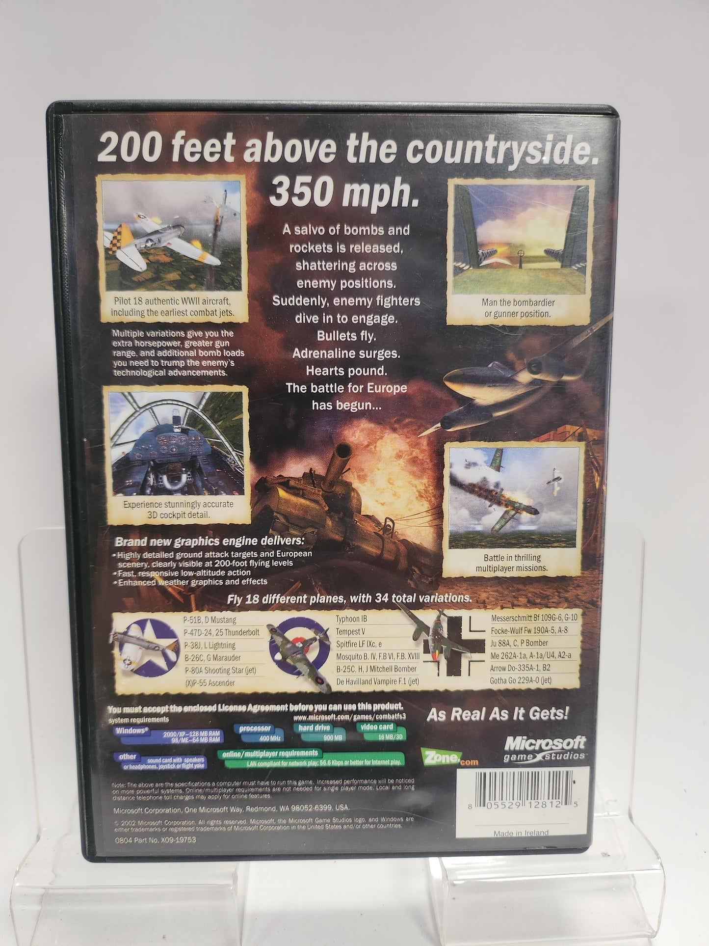 Combat Flight Simulator 3 Battle for Europe PC