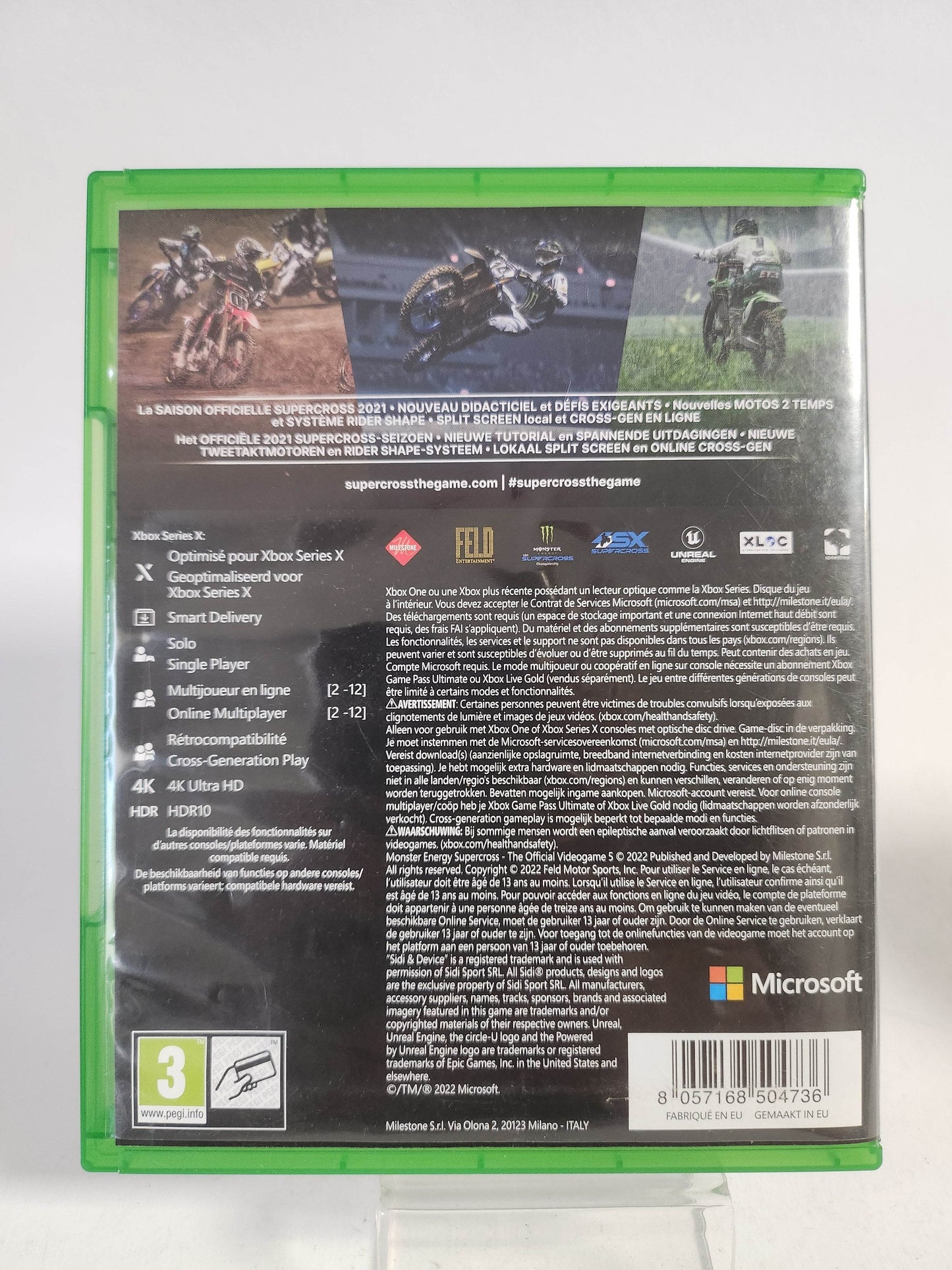 Monster Energy Supercross 5 (No Book) Xbox One - Feniks Gameshop