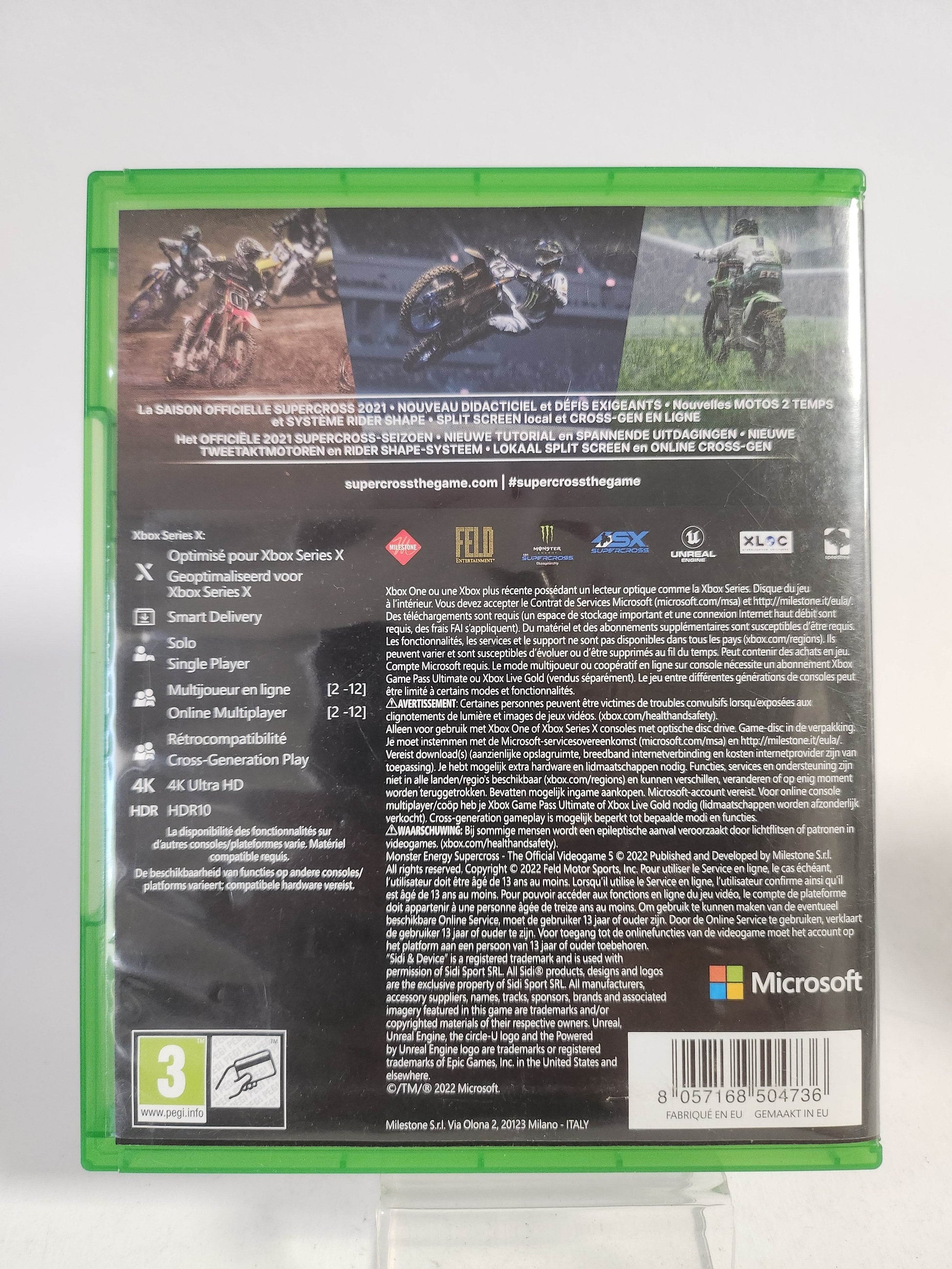 Monster Energy Supercross 5 (No Book) Xbox One - Feniks Gameshop