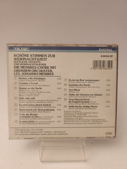 Schöne Stimmen zur Weihnachtszeit CD