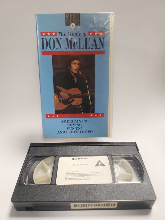 Don McLean "the Music of" VHS Muziek