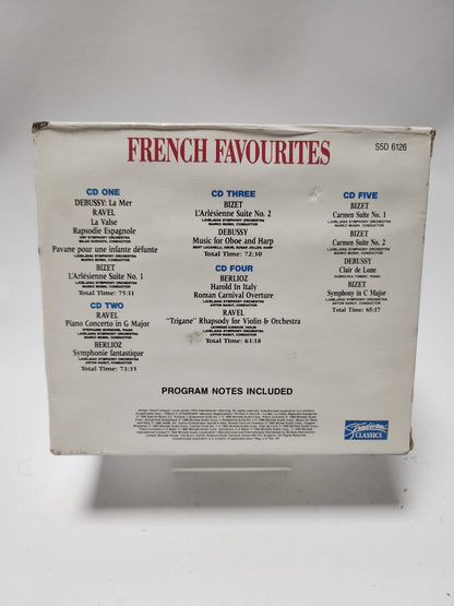 French Favourites geseald 5 CD Box