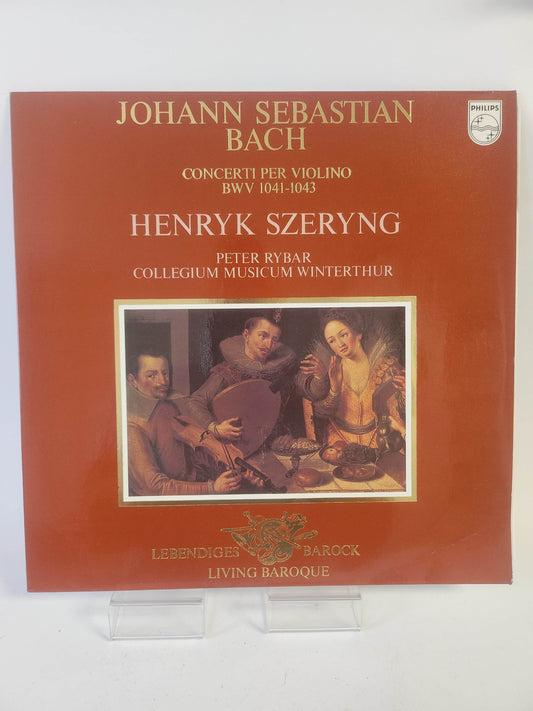 Henryk Szeryng: Bach LP Vinyl - Feniks Gameshop