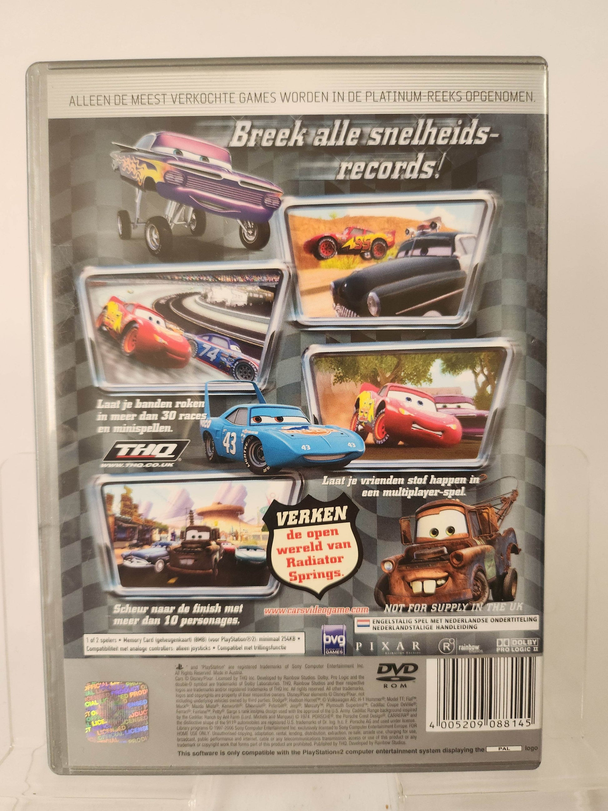 Disney Pixar Cars Platinum Playstation 2 - Feniks Gameshop