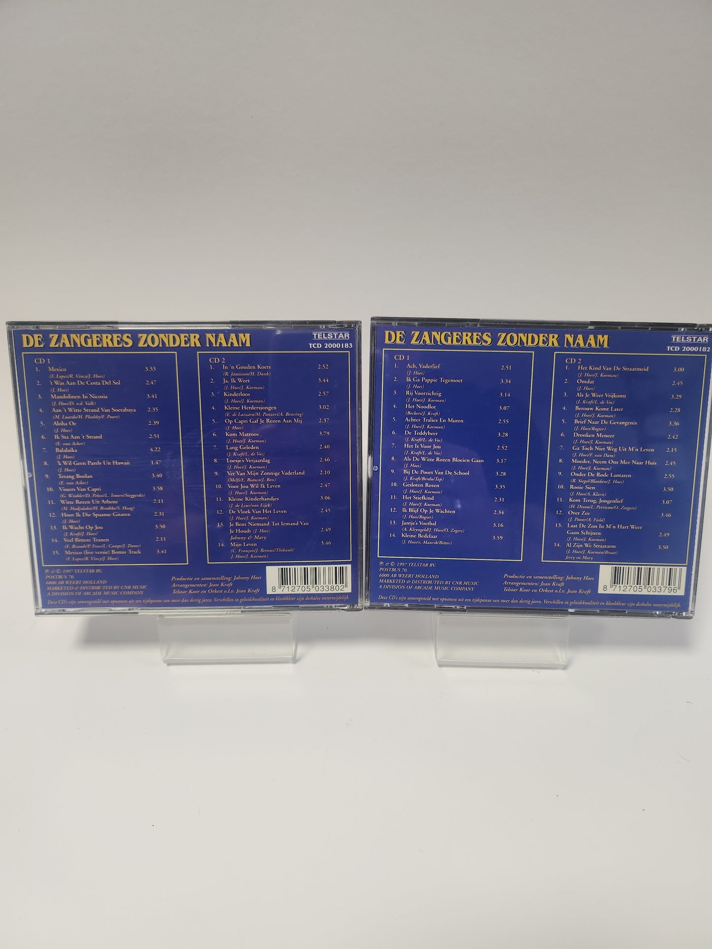 Zangeres zonder Naam: de Koningin van het Levenslied 4 Box CD
