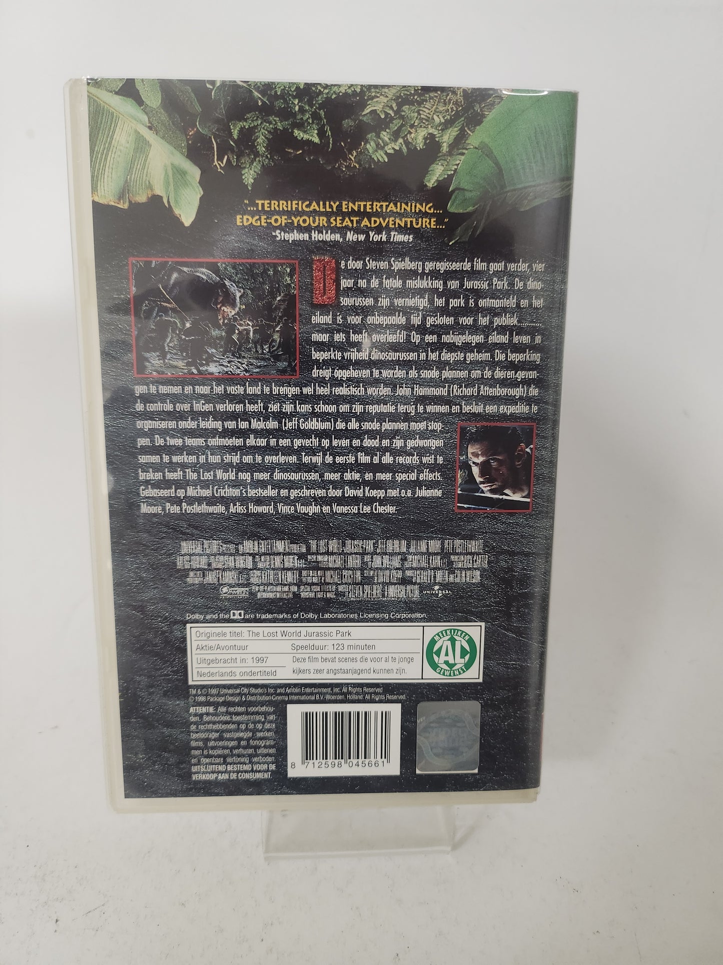 Jurassic Park the Lost World VHS