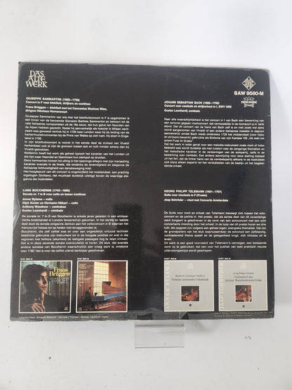 Frans Bruggen, Gustav Leonhardt, Anner Bylsma, Jaap Schröder LP Vinyl