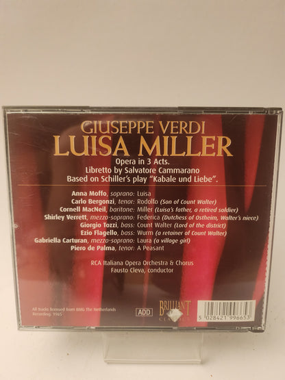 Giuseppe Verdi: Luisa Miller CD