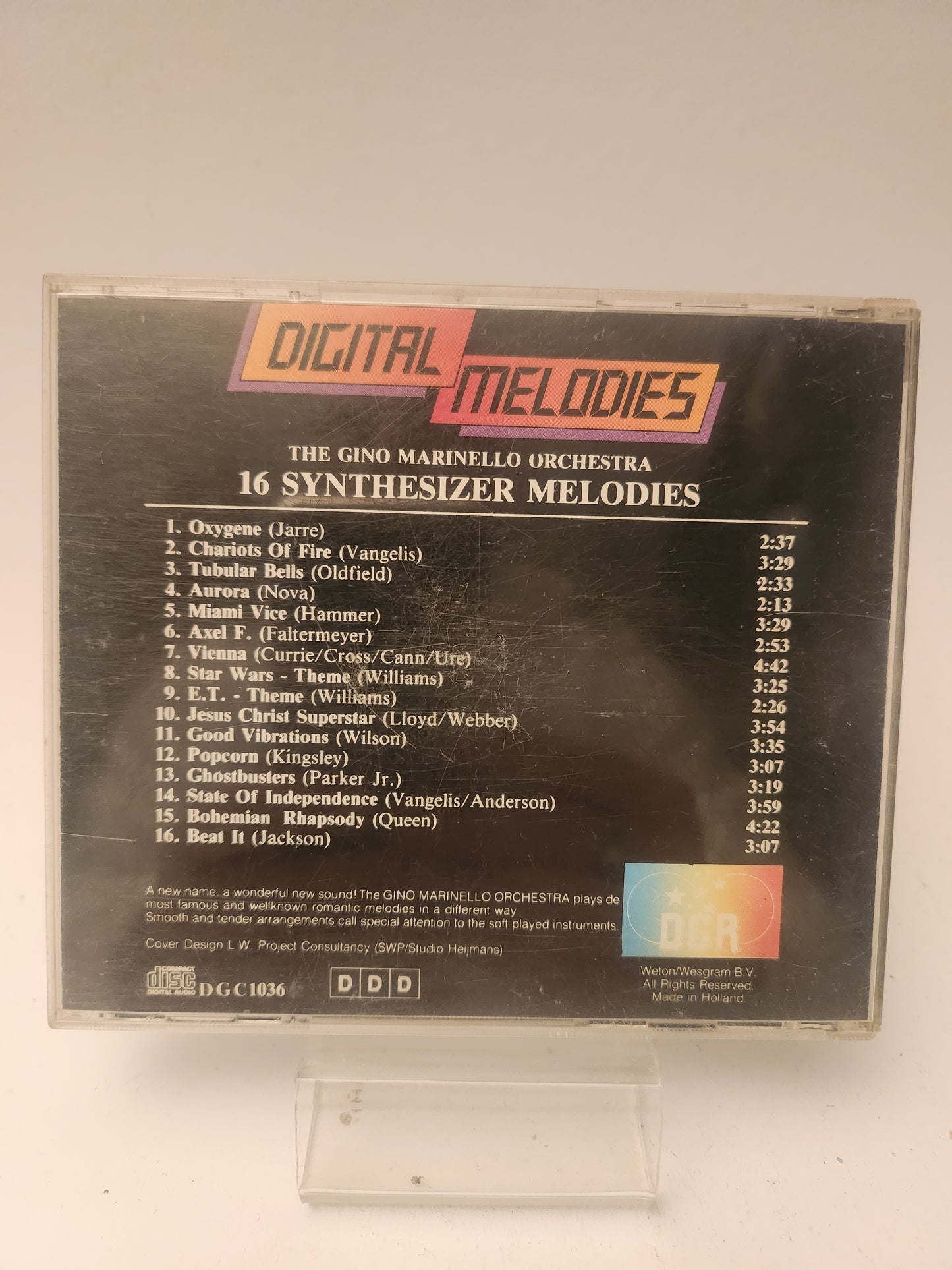 Digitale Melodies: 16 Synthesizer Melodies CD