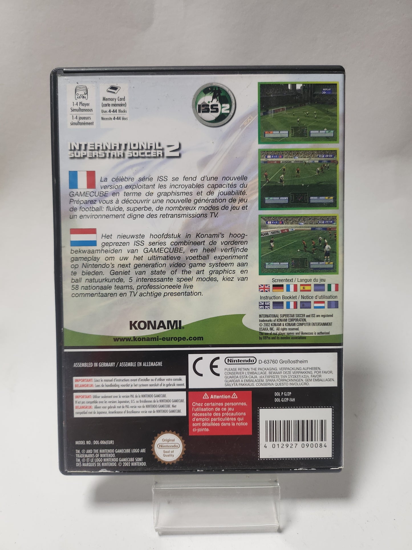 International Superstar Soccer 2 (No Book) Nintendo Gamecube