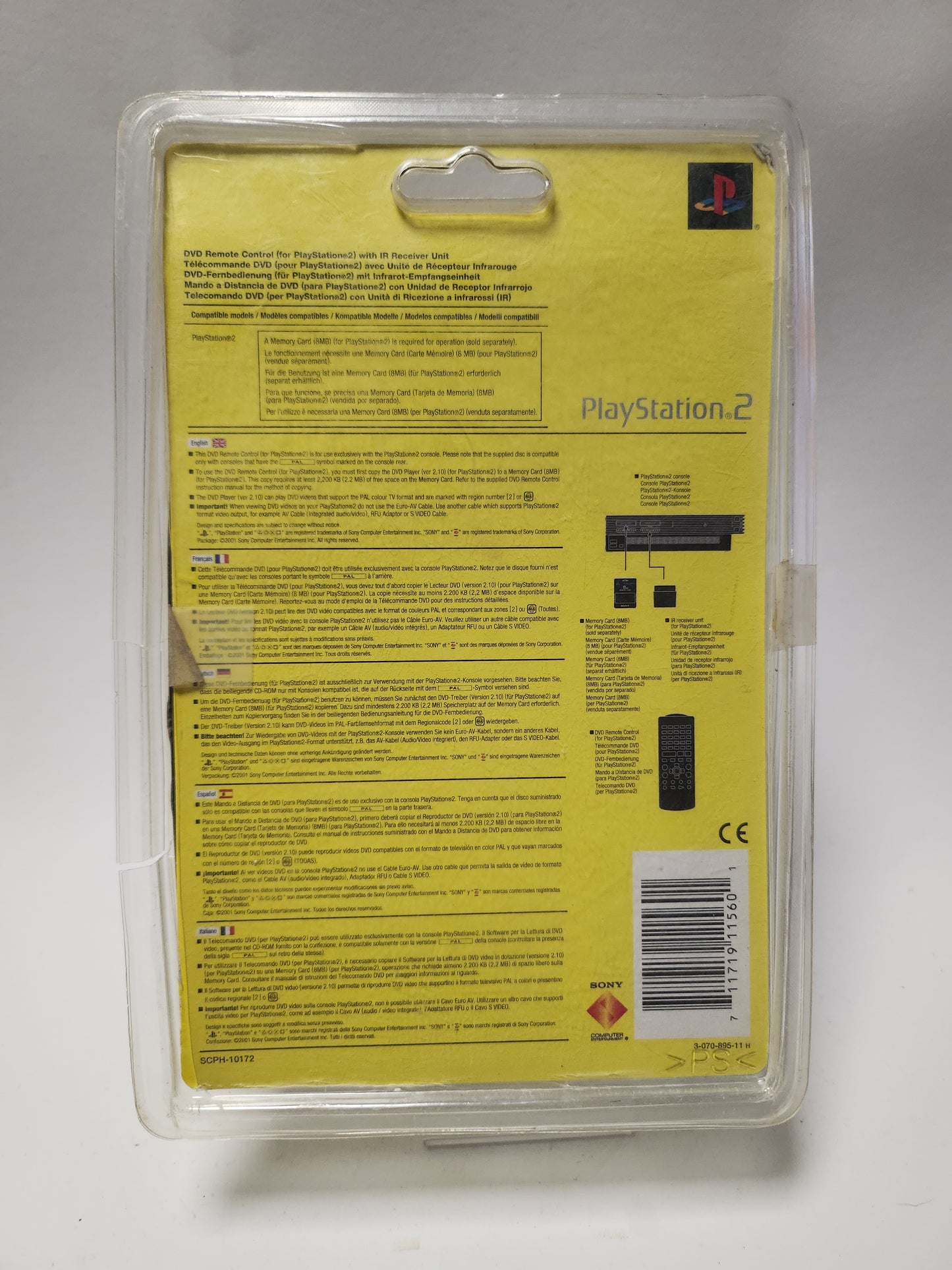 Afstandsbediening Boxed Playstation 2
