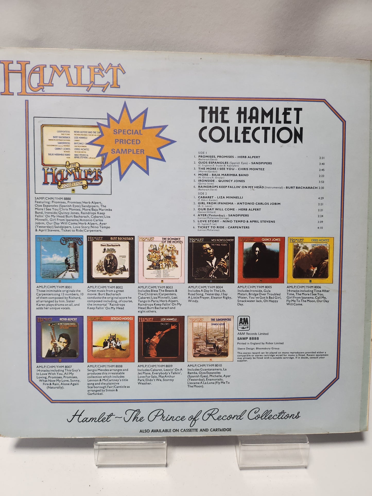 Hamlet Collection LP Vinyl