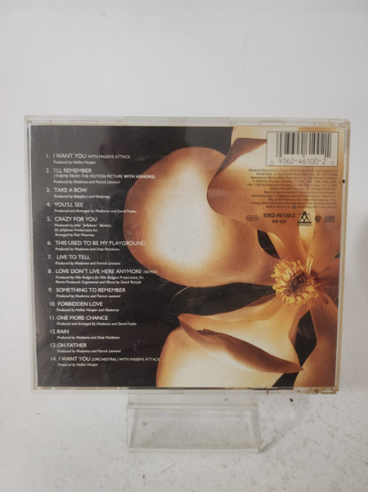 Madonna: Sonething to Remember CD