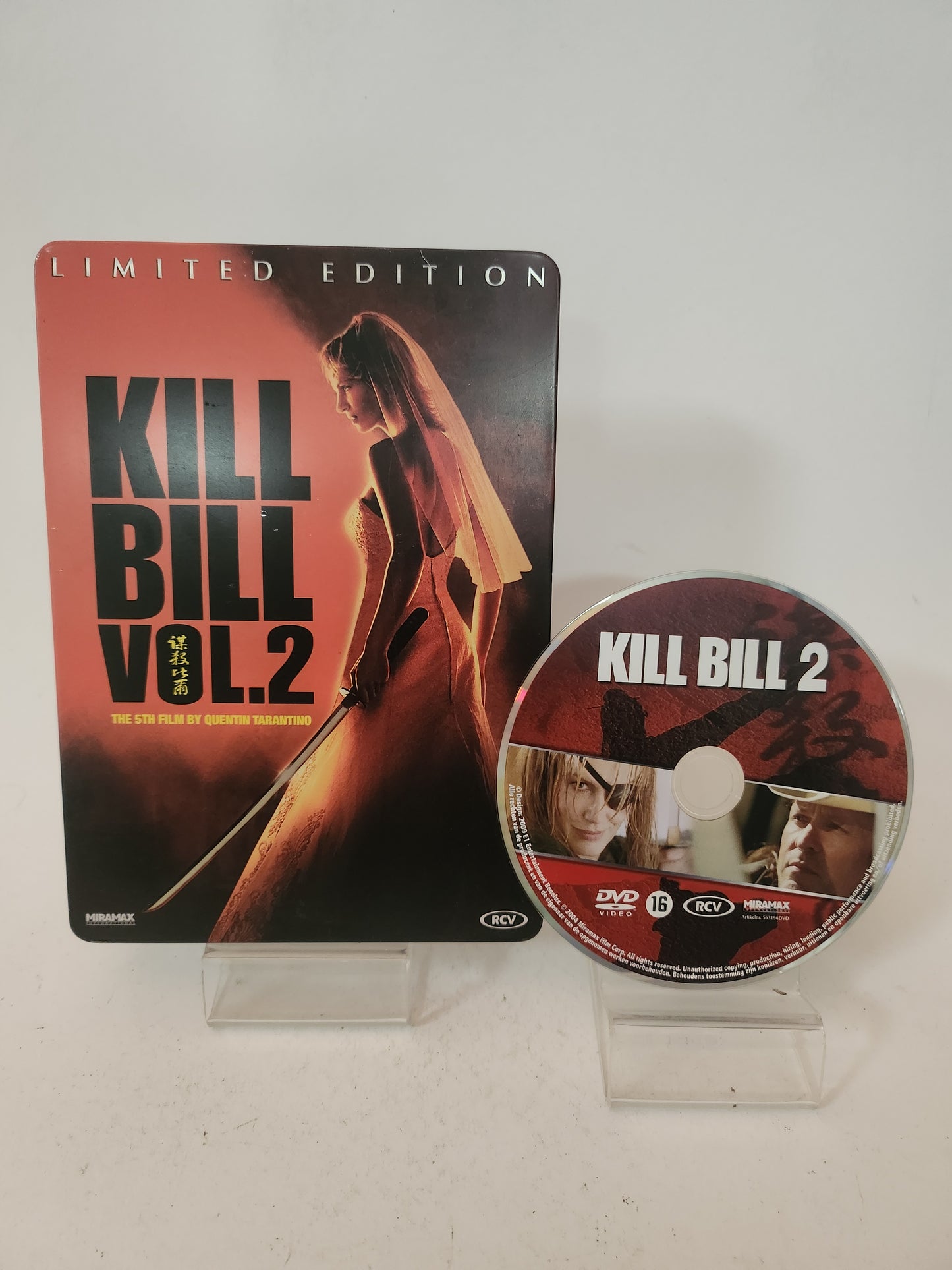 Kill Bill Volume 2 Limited Edition Steelcase Dvd
