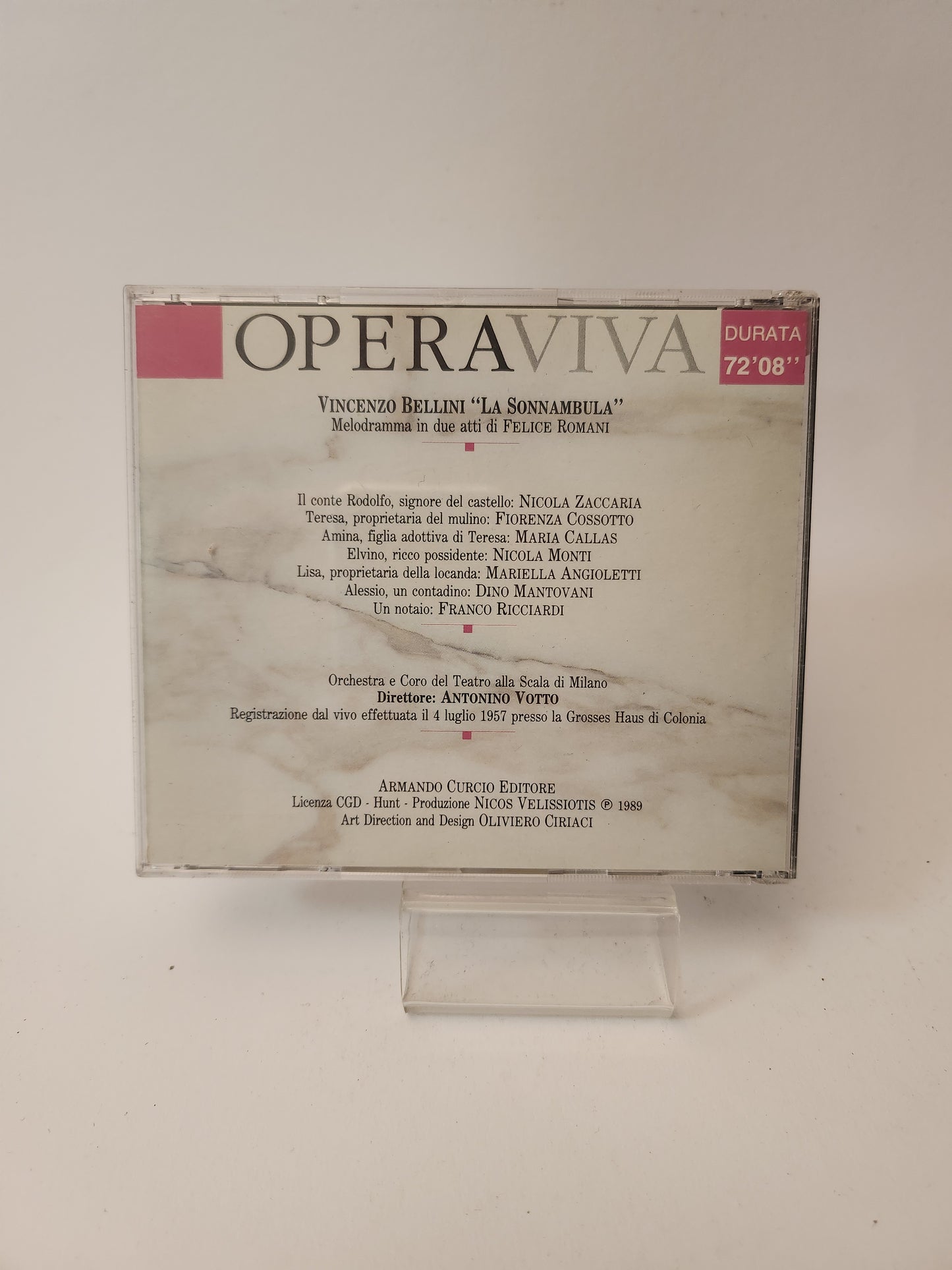 Opera Viva: La Sonnambula CD