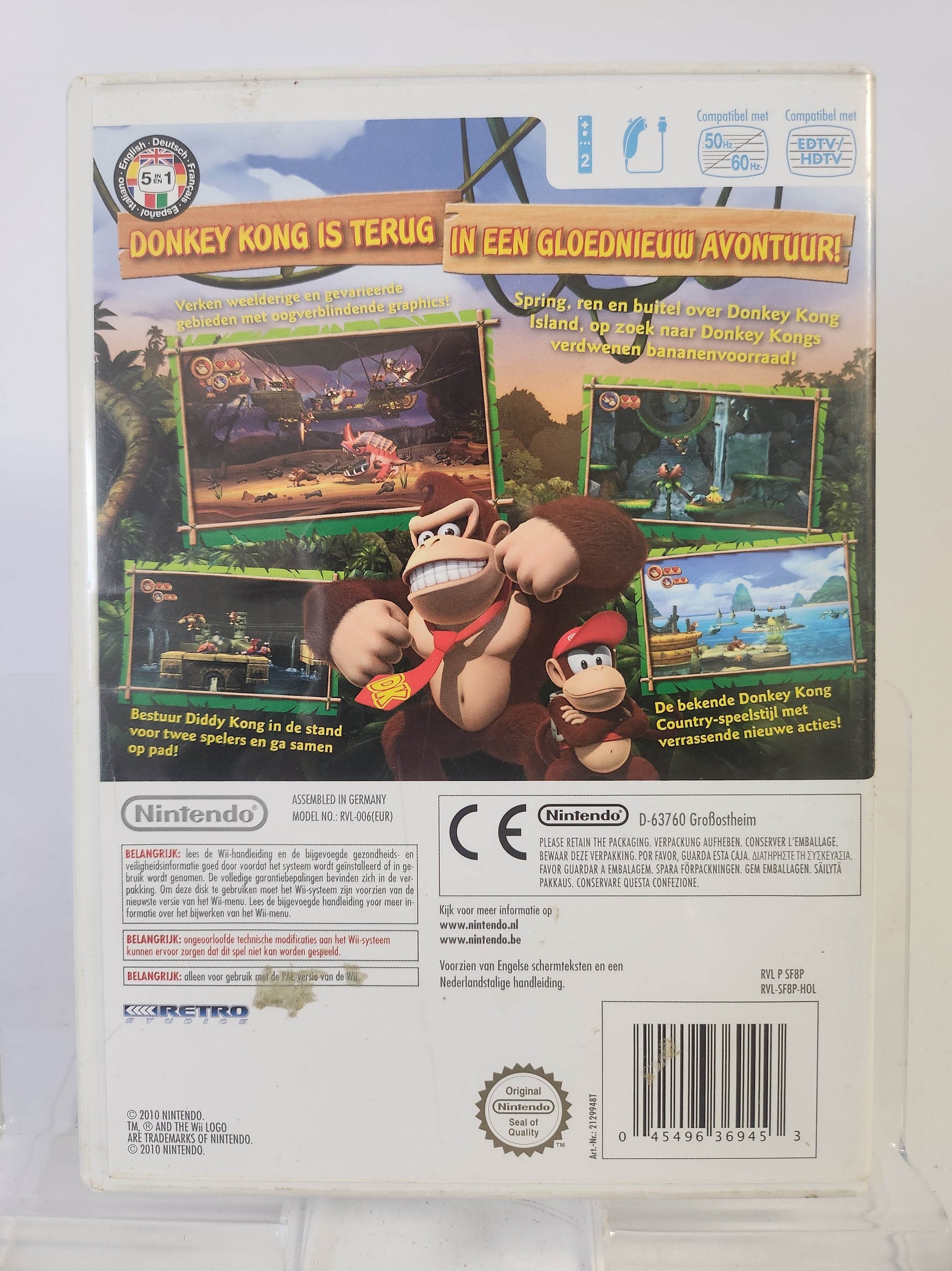 Donkey Kong Country Returns Nintendo Wii - Feniks Gameshop
