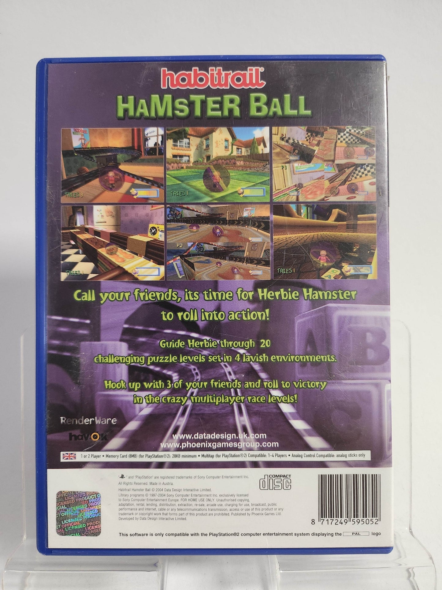Habitrail Hamster Ball Playstation 2 - Feniks Gameshop