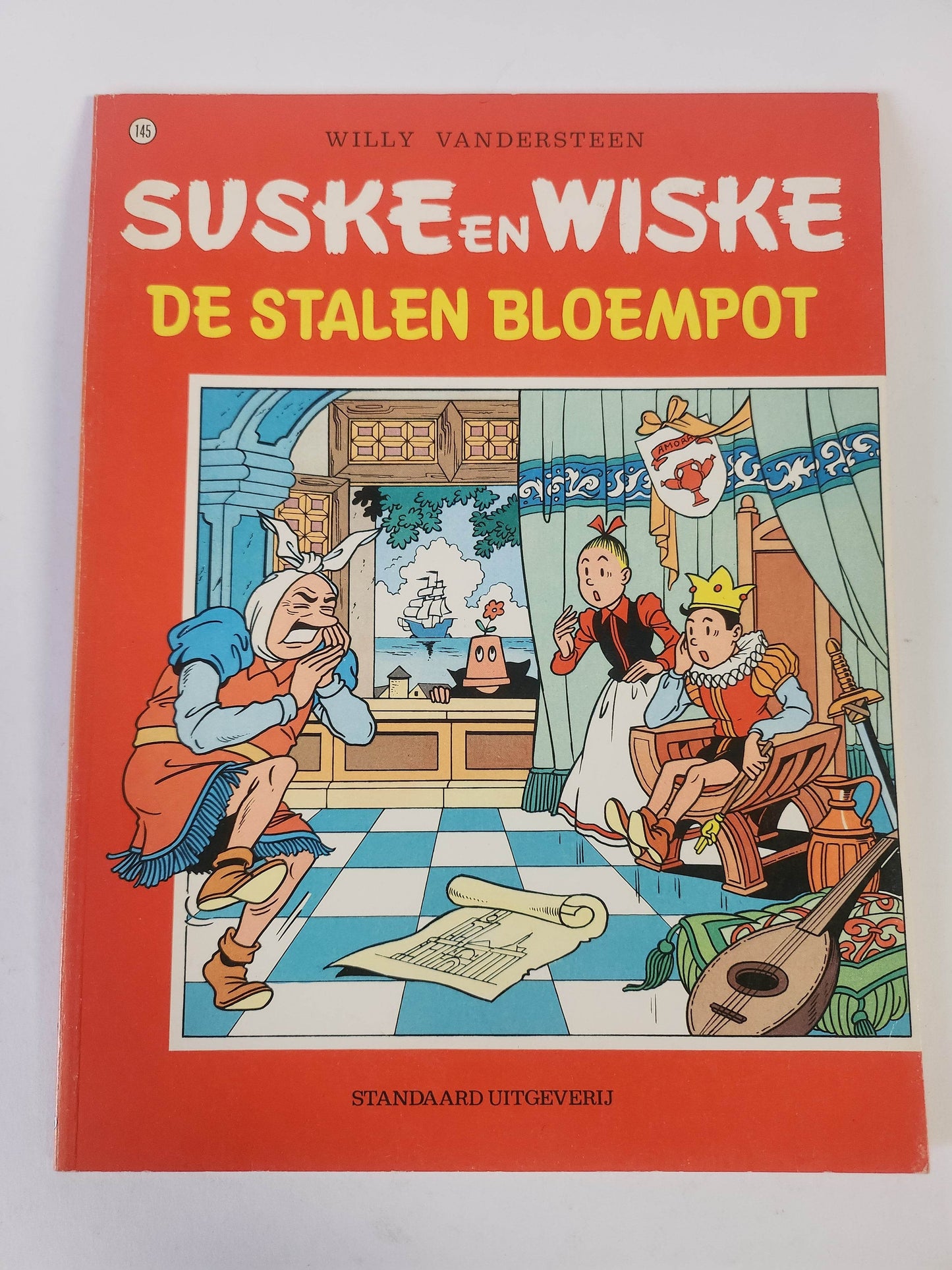 145: de Stalen Bloempot Suske en Wiske - Feniks Gameshop