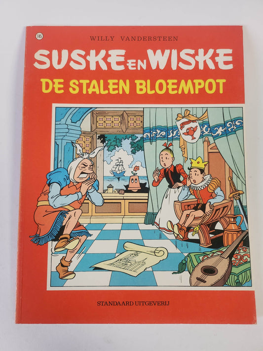 145: de Stalen Bloempot Suske en Wiske - Feniks Gameshop