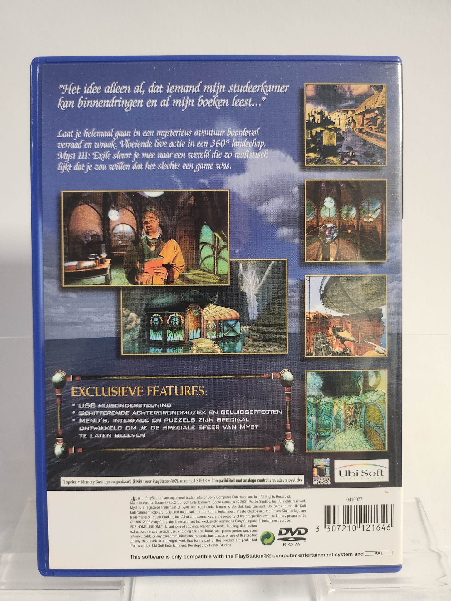 Myst III - Exile + Slipcover Playstation 2 - Feniks Gameshop