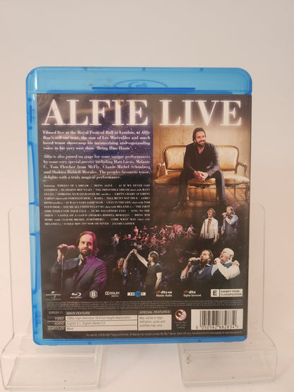Alfie Live (Blu-Ray & DVD)
