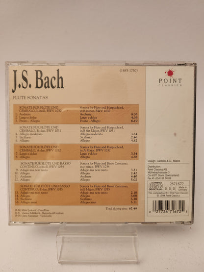 Bach: Flute Sonatas CD