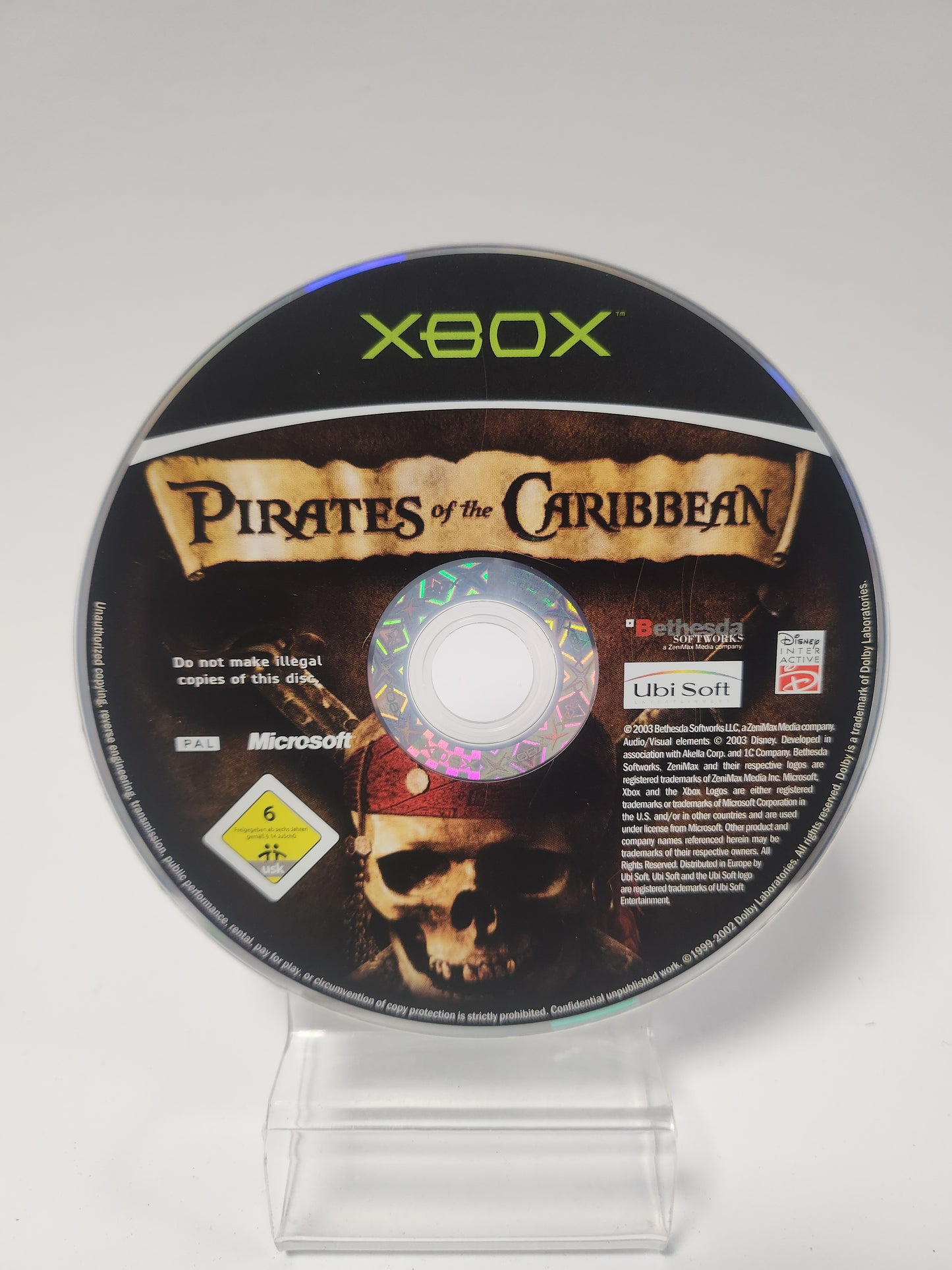Pirates of the Caribbean (Disc Only) Xbox Original