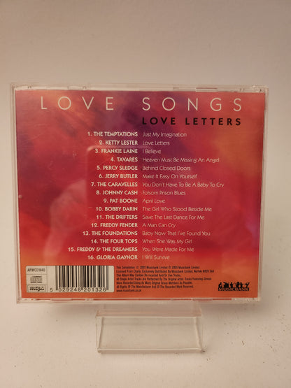 Love Songs: Love Letters CD