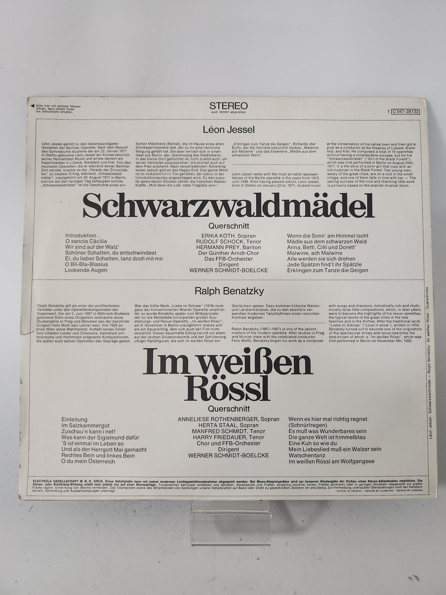 Schwarzwaldmädel: Im Weißen Rössl LP Vinyl