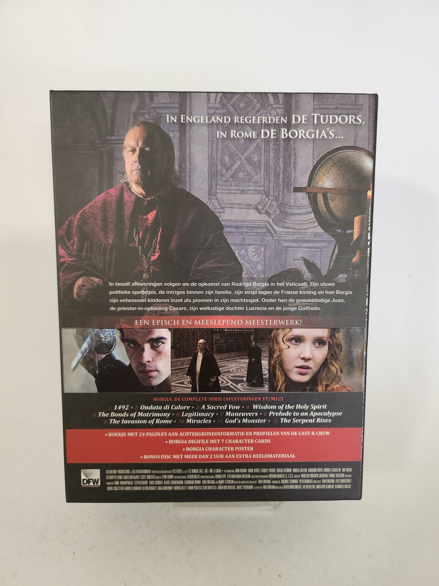 Borgia "de Complete Serie" 4 Disc Special Edition Dvd Box