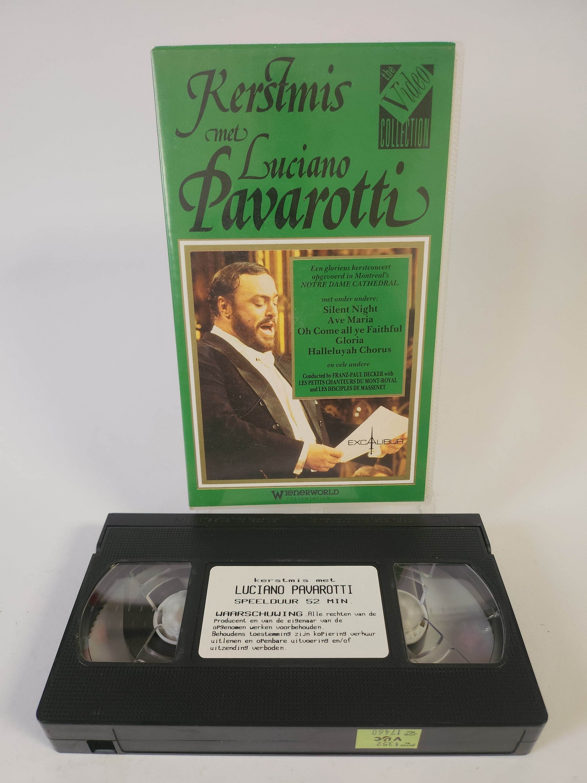 Kerstmis met Luciano Pavarotti VHS - Feniks Gameshop