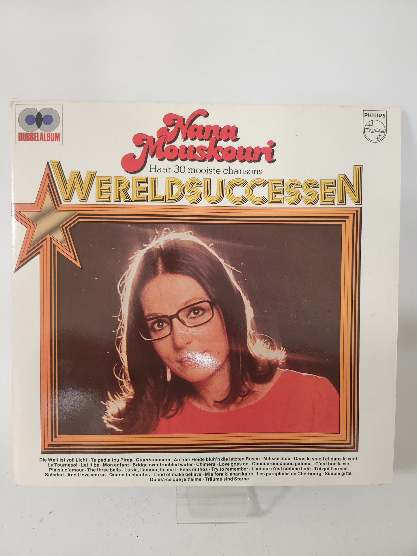 Haar 30 Mooiste Chansons (Wereldsuccessen) Nana Mouskouri LP Vinyl