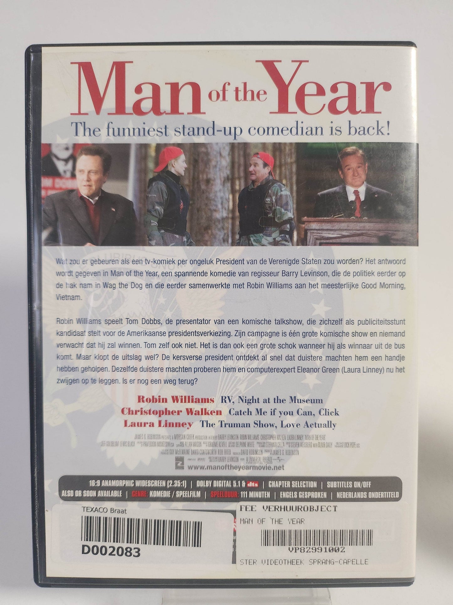 Man of the Year DVD - Feniks Gameshop