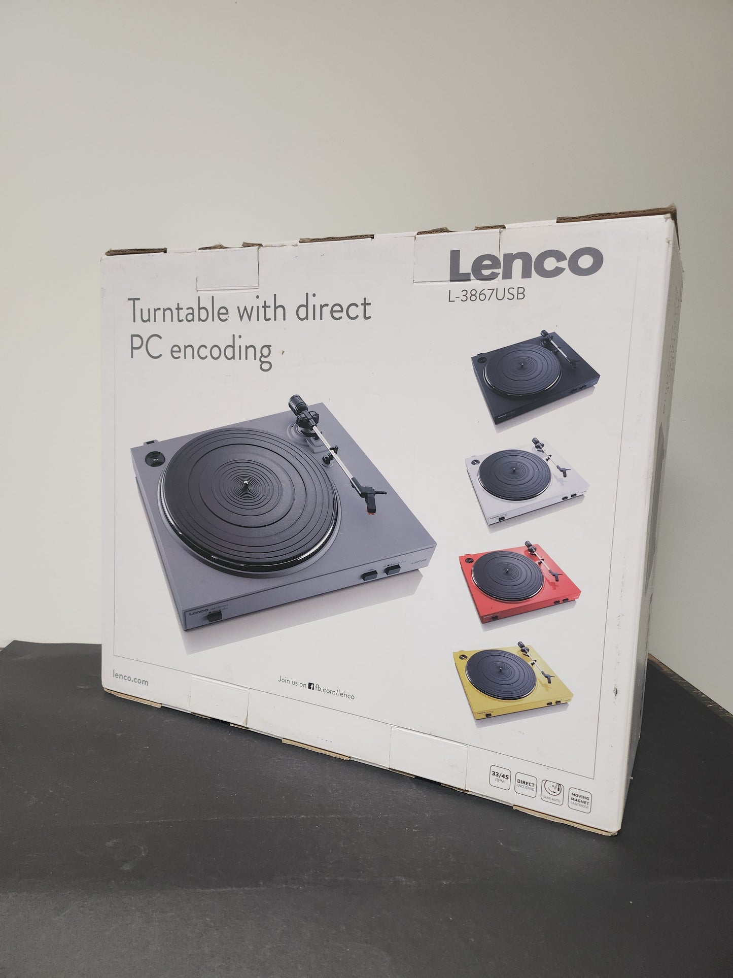 Lenco L-3867USB Draaitafel Boxed