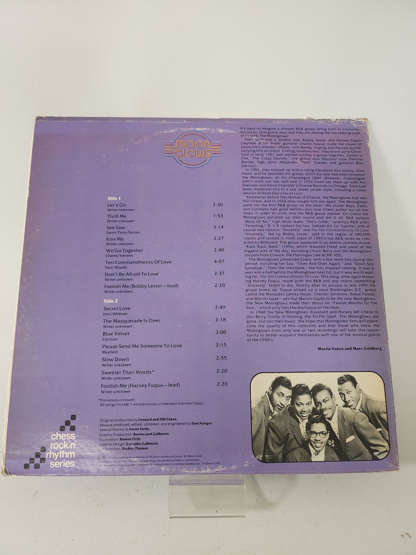 Moonglows LP Vinyl