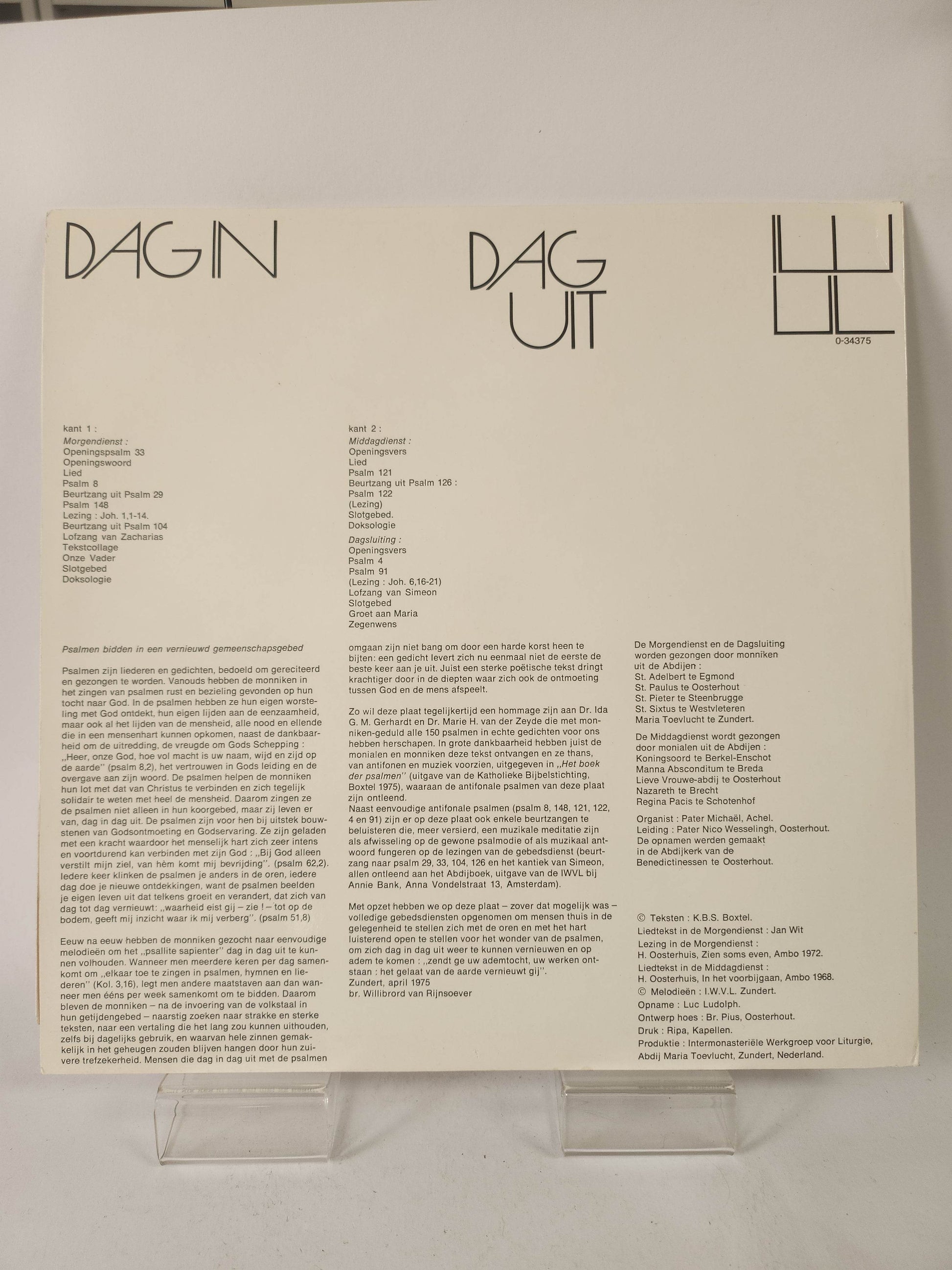 Dag in, Dag uit LP Vinyl - Feniks Gameshop