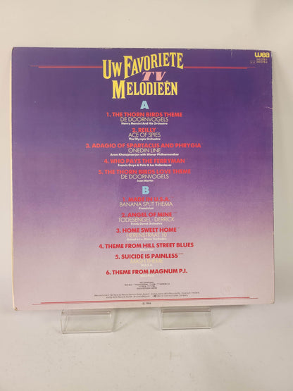 Uw Favoriete TV Melodieën LP Vinyl - Feniks Gameshop
