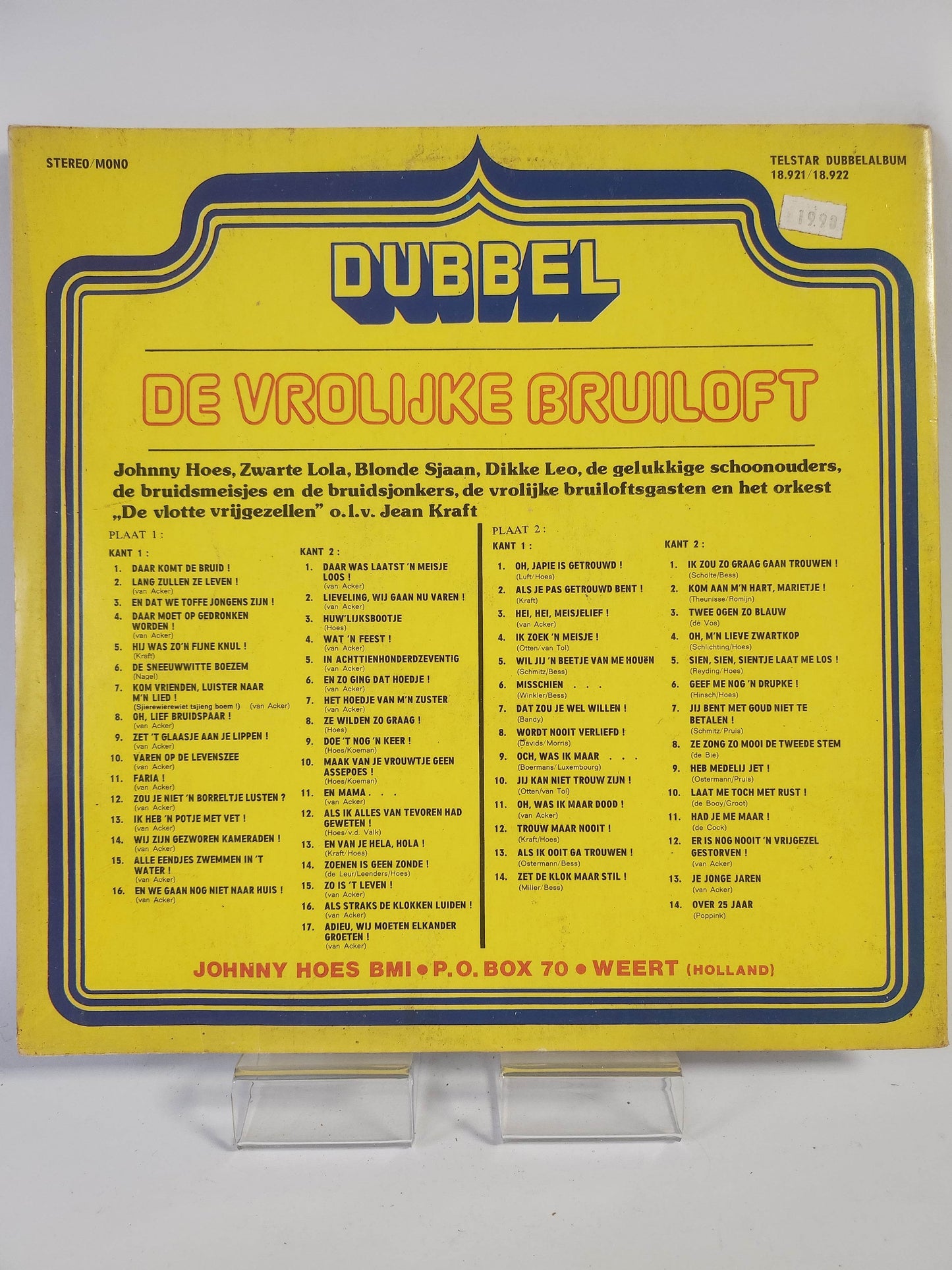 Vrolijke Bruiloft: Dubbel LP Vinyl - Feniks Gameshop