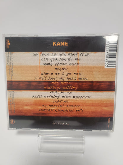 Kane: As Long As You Want This CD