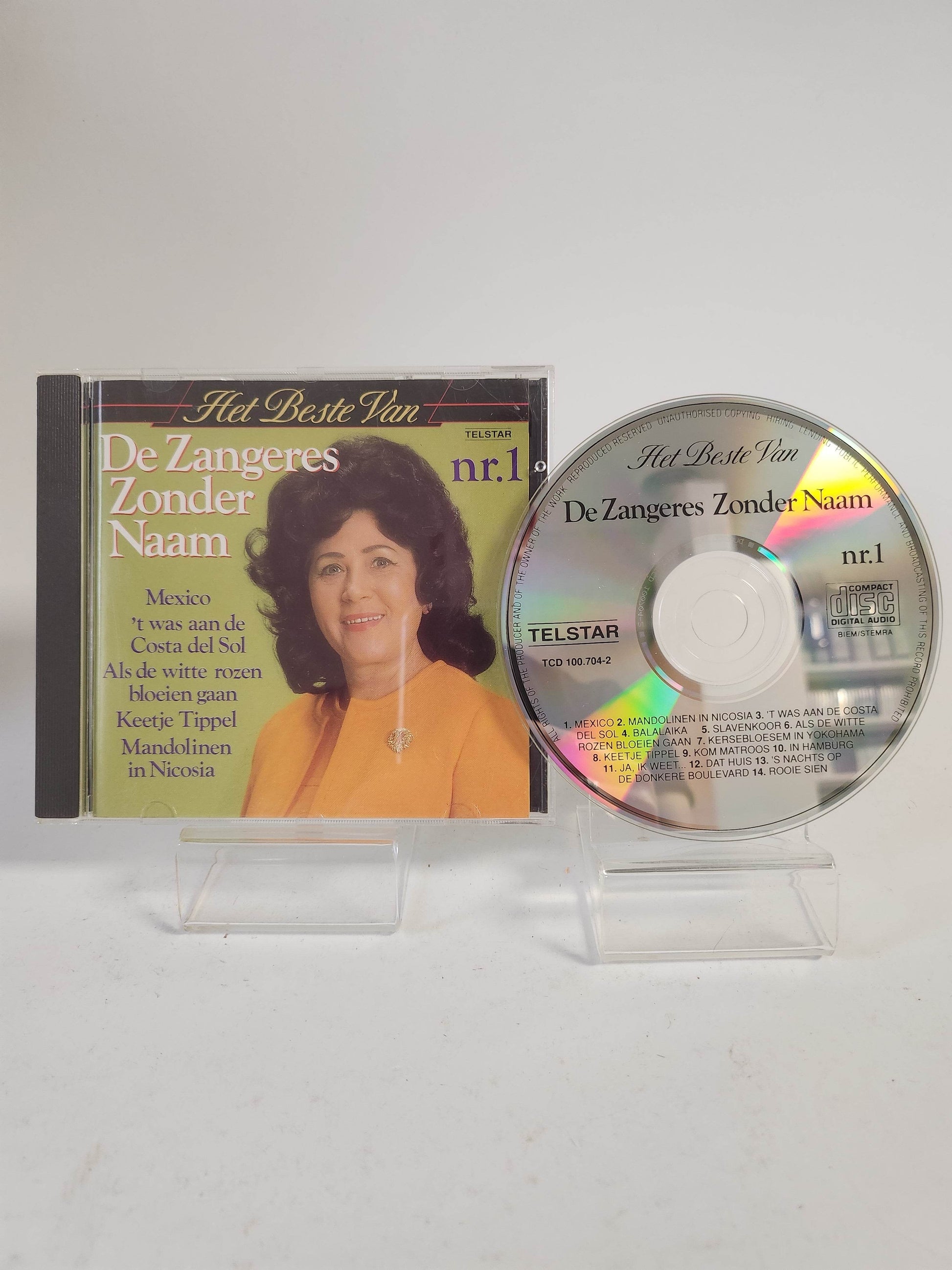 Zangeres zonder Naam: het Beste van Nr 1 CD - Feniks Gameshop