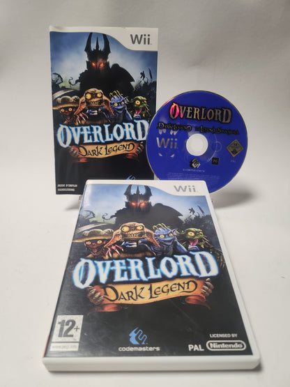 Overlord Dark Legend Nintendo Wii