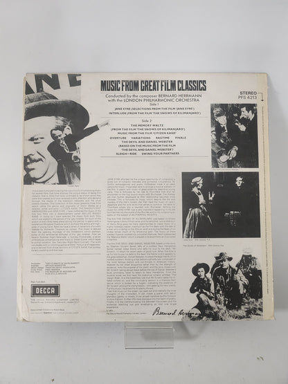 Music from Great Film Classics: Bernand Herrmann LP Vinyl