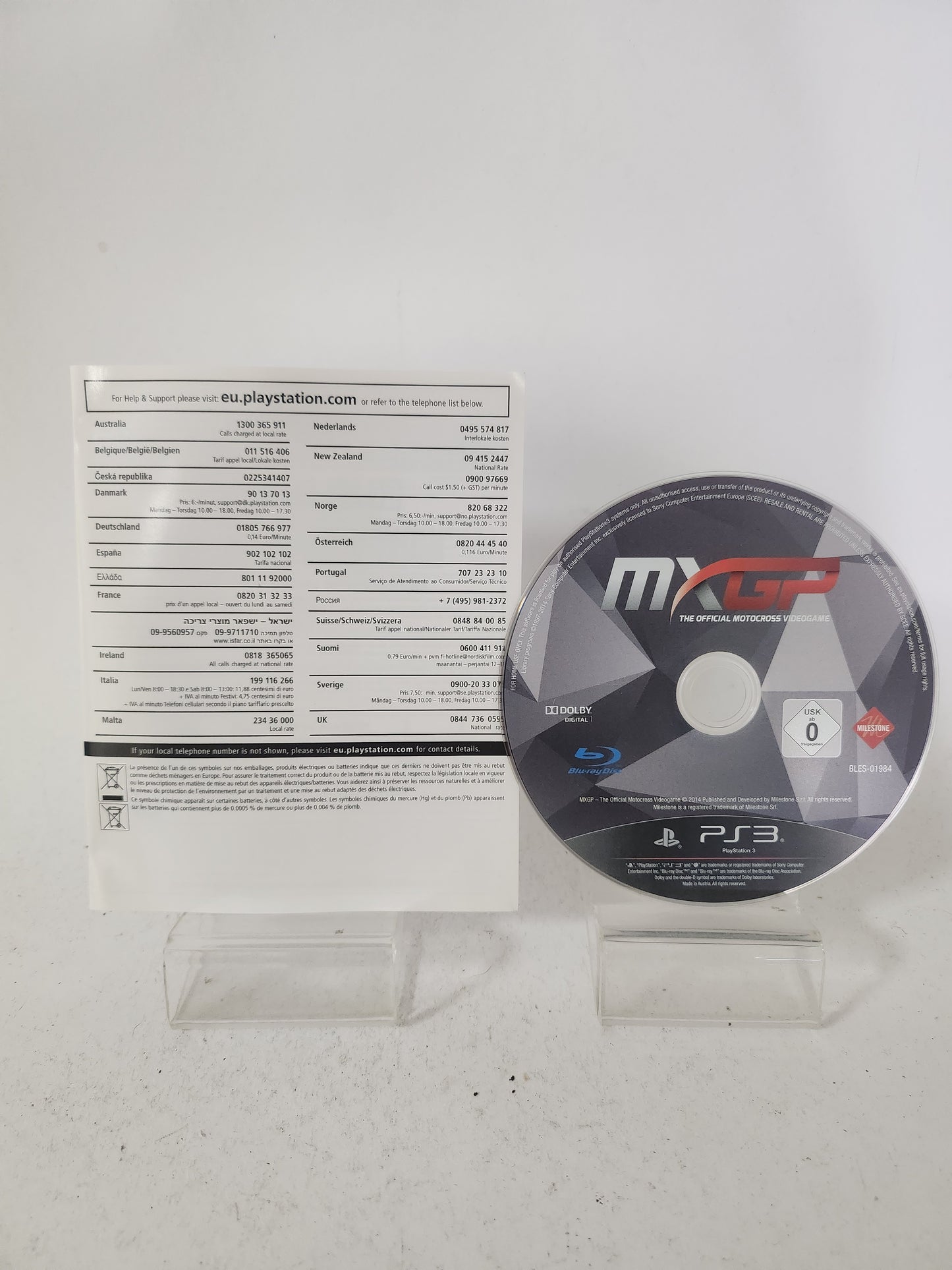 Mx Gp the Official Motocross Videogame Playstation 3