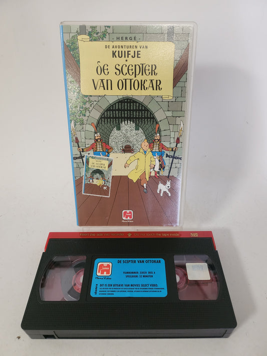 Avonturen van Kuifje: de Scepter van Ottokar VHS Kids