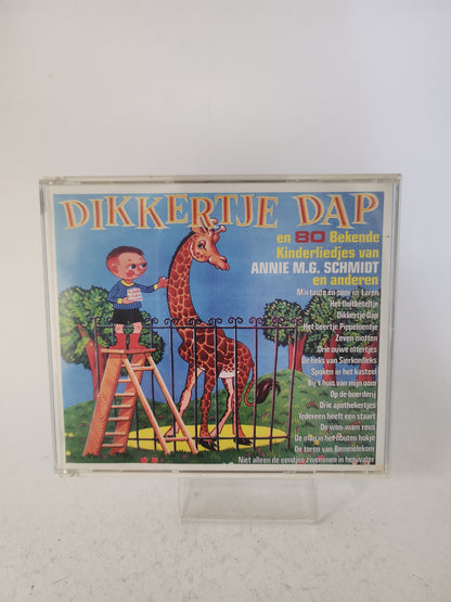 Dikkertje Dap en 80 Bekende Kinderliedjes van Annie MG Schmidt CD Box