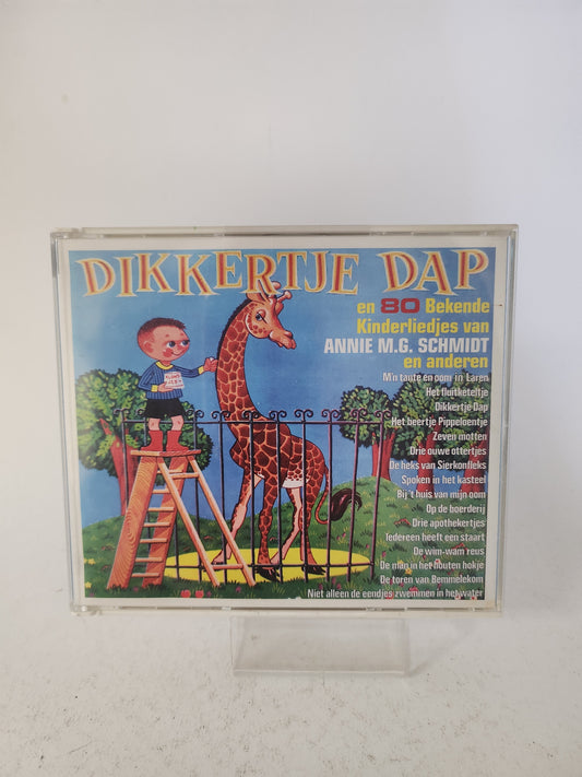 Dikkertje Dap en 80 Bekende Kinderliedjes van Annie MG Schmidt CD Box